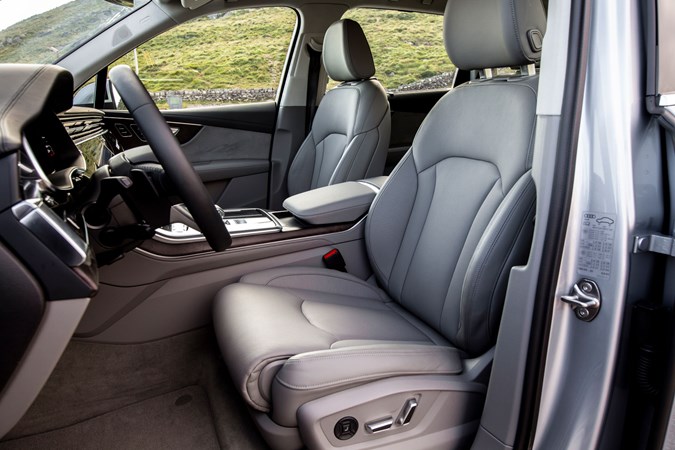 2019 Audi Q7 front-seat comfort