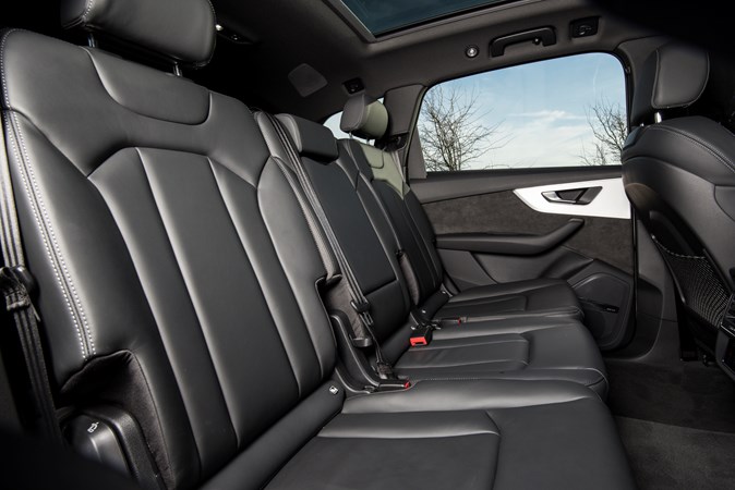 2019 Audi Q7 rear-seat comfort