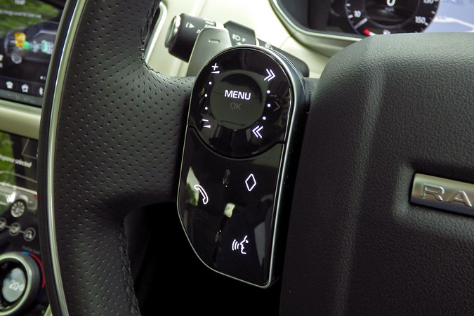 Range Rover Sport steering wheel control