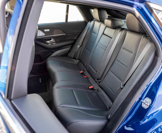 Mercedes-Benz GLE Coupe rear seats 2020