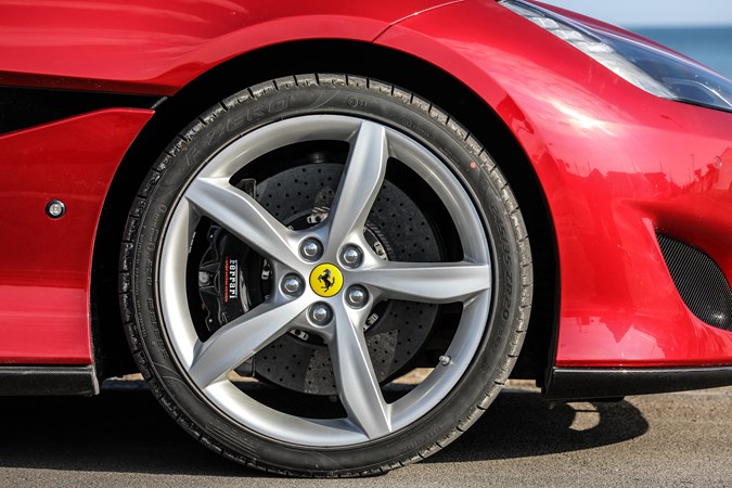 The Ferrari Portofino's brakes are exceptional