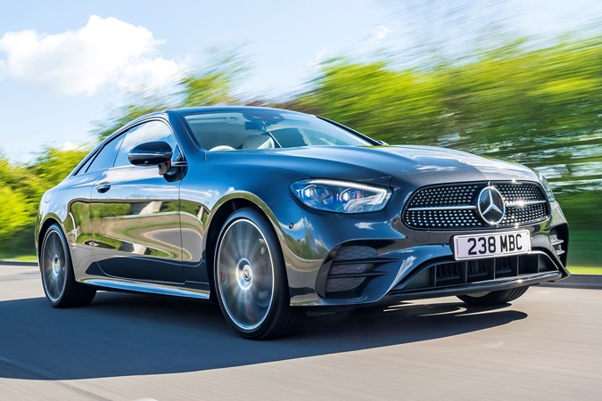 Mercedes-Benz E-Class Coupe (2021) review driving