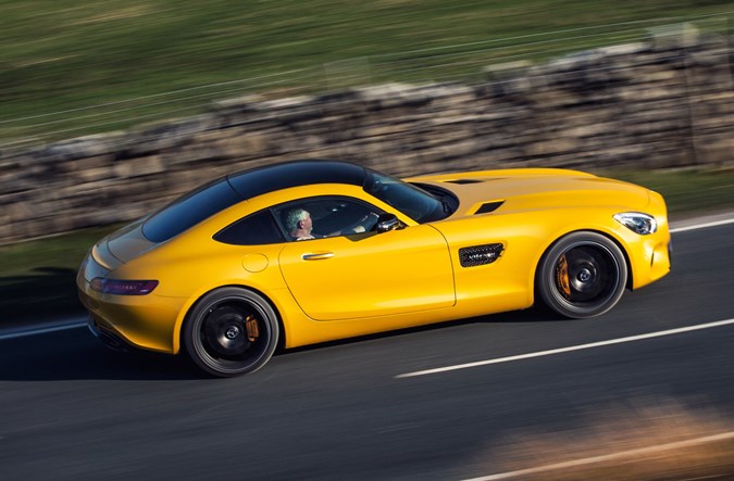 The Mercedes-AMG GT Coupe handles sensationally