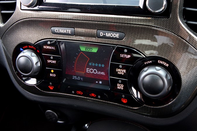 Nissan Juke driving modes