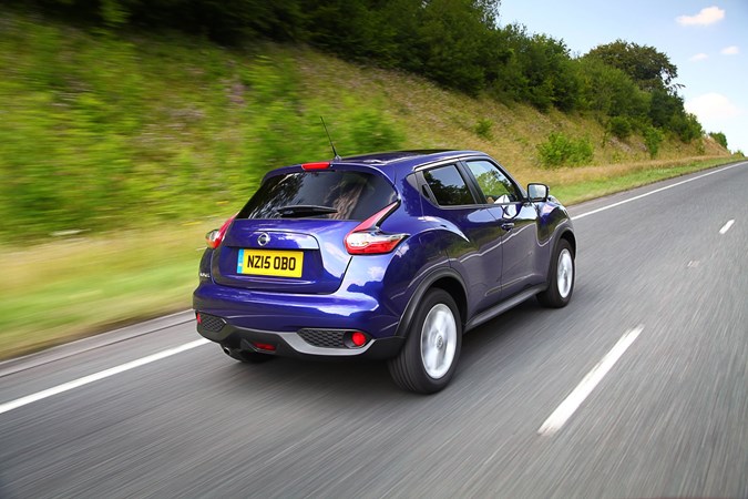 Nissan Juke rear action