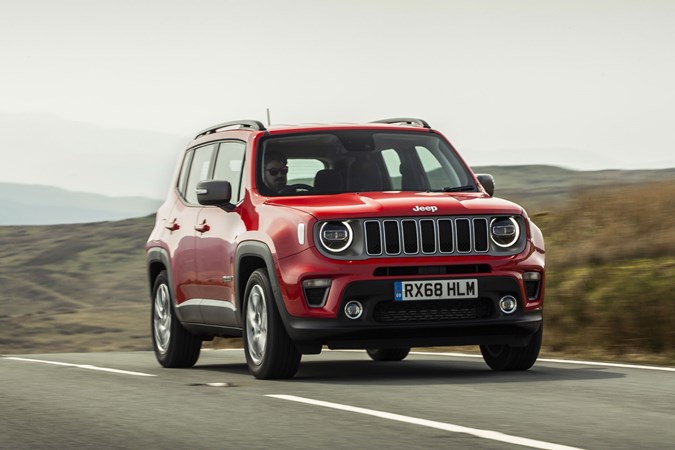 Jeep Renegade action