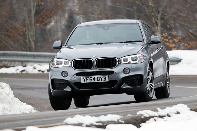 BMW X6 2014 handling