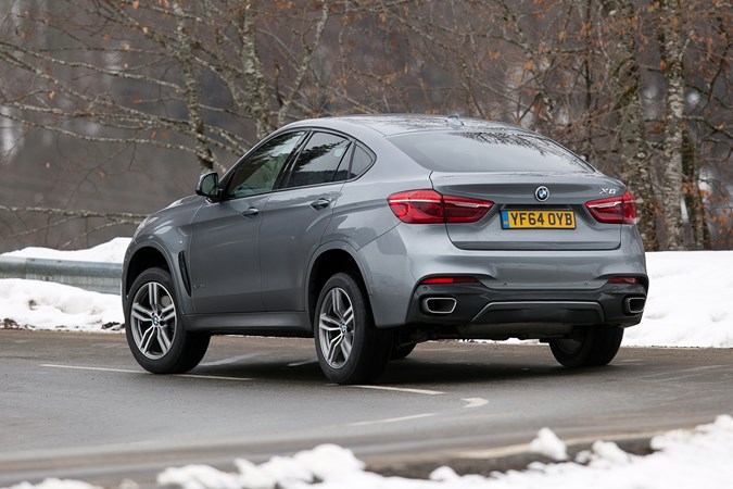 BMW X6 2014 rear handling