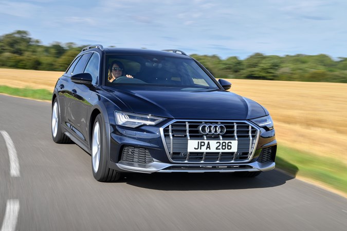 2019 Audi A6 Allroad front cornering