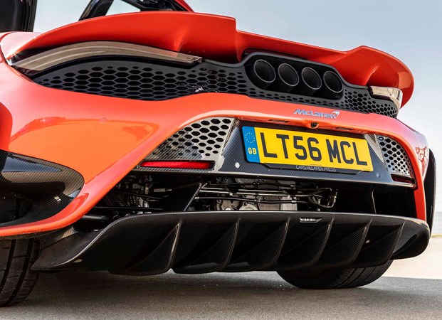 McLaren 765LT exhausts 2020