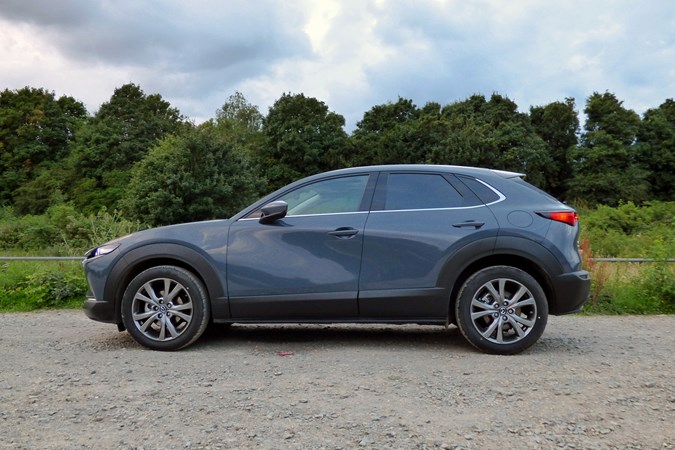Living with a Mazda CX-30 - side