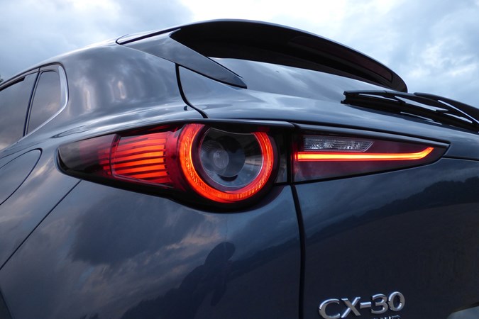 Living with a Mazda CX-30 - rear light