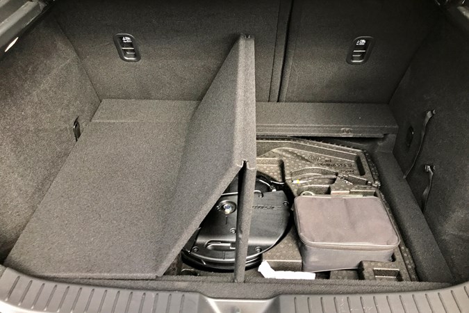 Mazda CX-30 folding boot floor cargo system