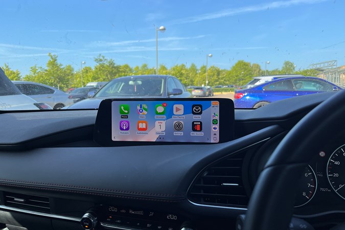 Mazda3 infotainment display