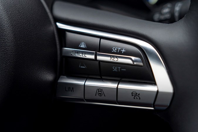 Mazda 3 adaptive cruise control buttons 2019