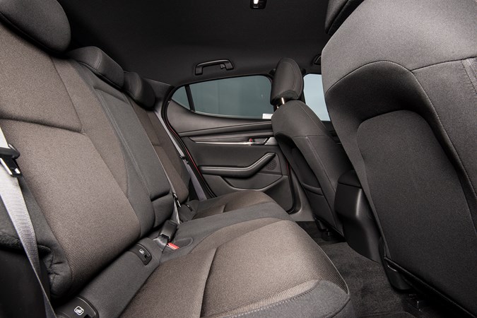 Mazda 3 rear seats 2019