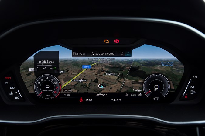 Audi Q3 2018 Virtual Cockpit Plus option