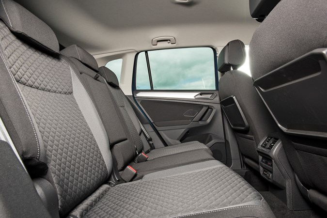 VW Tiguan 2019 rear seats