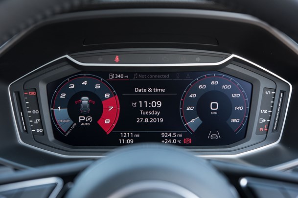 2019 Audi A1 Virtual Cockpit