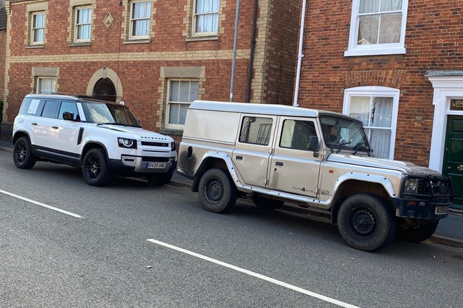 One of these vehicles is not a real Defender