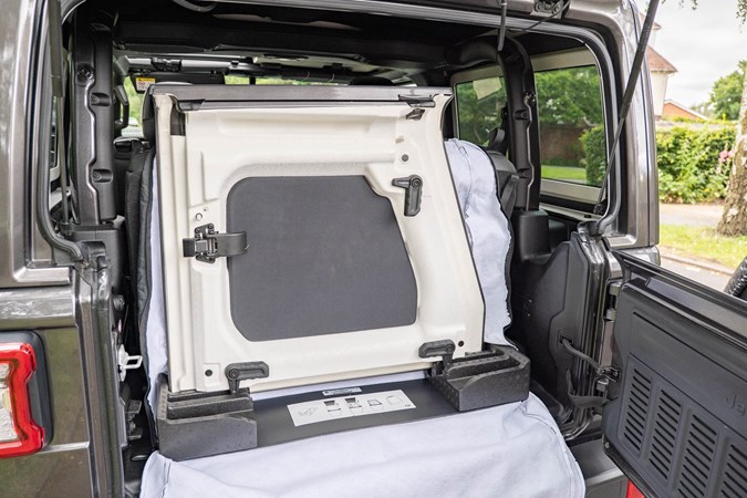 Jeep Wrangler freedom top roof panel bag