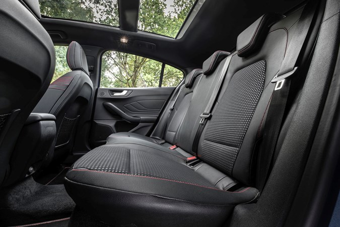 Ford Focus ST-Line X rear seats/rear passenger space