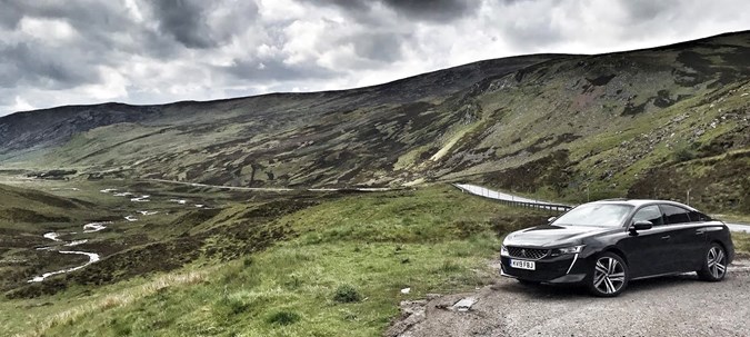 2019 Peugeot 508 Fastback long-term test - driving in Scotland