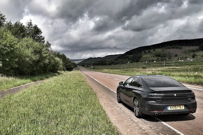2019 Peugeot 508 long-term test - in the Borders