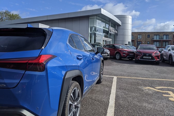 2019 Lexus UX - outside dealership
