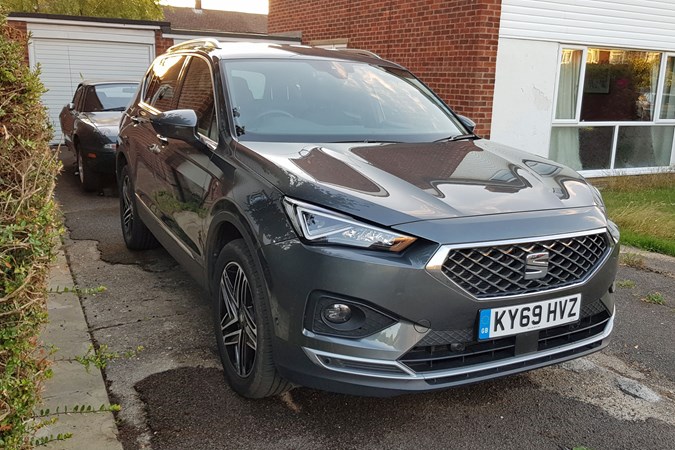 SEAT Tarraco long-term test review - parked on driveway