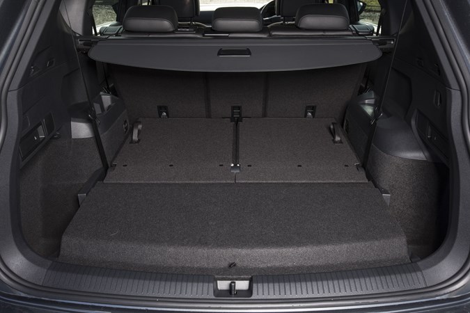 SEAT Tarraco long-term test review - boot space with third seat row folded