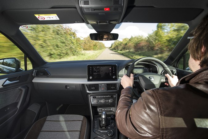 SEAT Tarraco long-term test review - interior driving