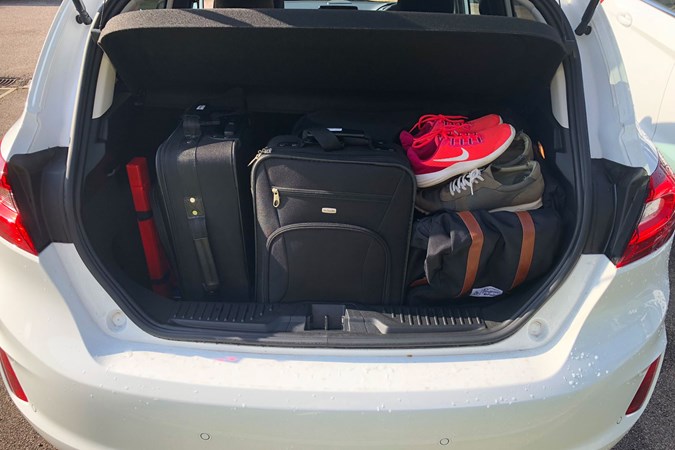 Ford Fiesta boot space