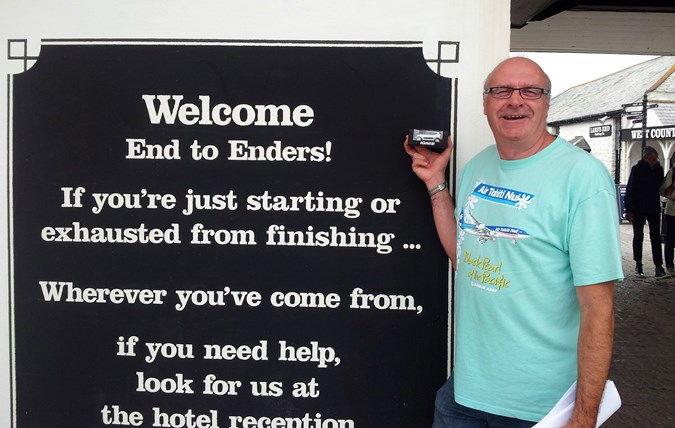 Land's end end-to-enders sign