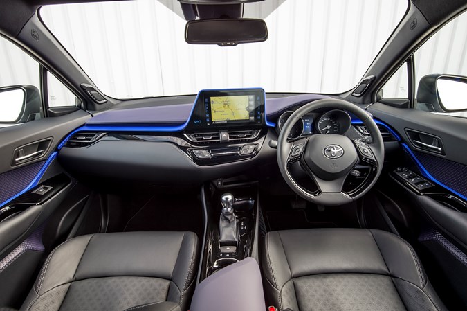 You can add lots of flair to the Toyota C-HR's cabin