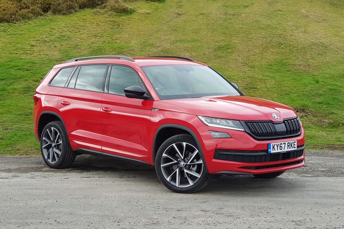 Skoda Kodiaq Sportline front