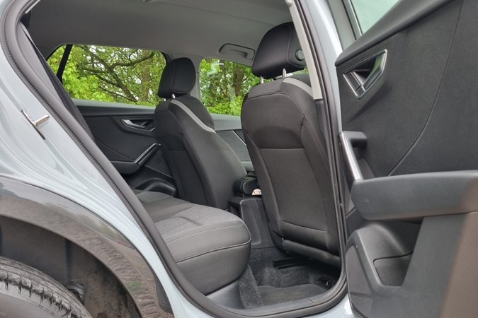 Audi Q2 long-term rear seats