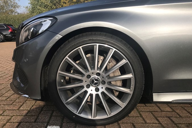 Mercedes-Benz C-Class AMG 19-inch multispoke alloy wheel