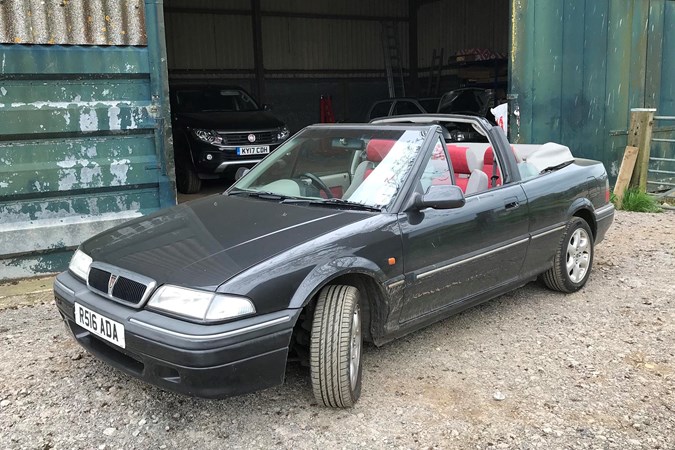 Rover 214 Cabriolet - once, a respectable four-seater convertible