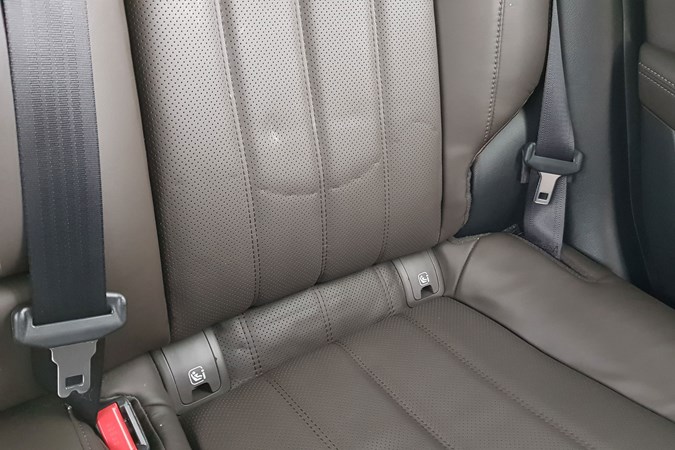 Mazda 6 Tourer long-term review (2018-2019) - rear seat leather marked by child seat