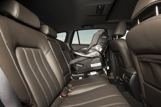 Mazda 6 Tourer long-term review (2018-2019) - rear seats with child's car seat with Isofix base