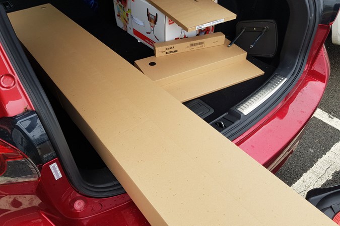 Mazda 6 Tourer long-term review (2018-2019) - loading Ikea Billy bookcase