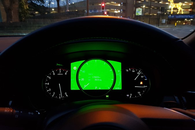 2018 Mazda 6 Tourer long-term test review - digital dashboard panel failure (one off)