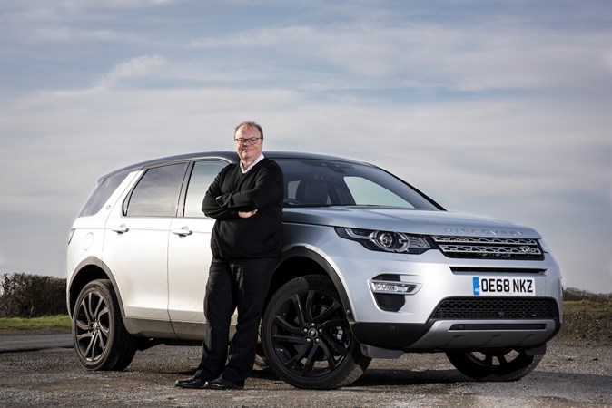 Land Rover Discovery Sport 2018 long-term test - Keith Adams with car