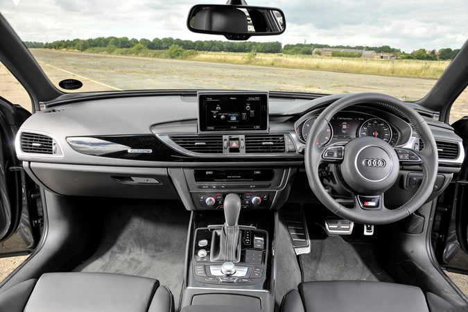 The Audi A6 has a smart cabin that is very nicely finished and solidly put together