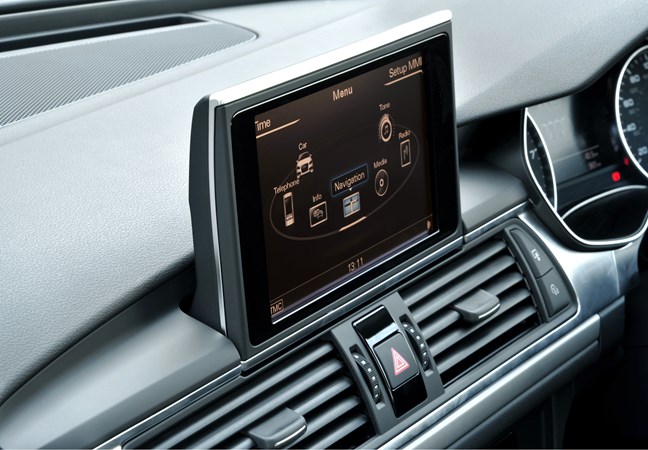 Audi's MMI multimedia system in the A6 saloon