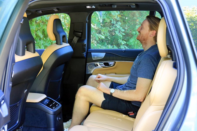 2020 Volvo XC90 rear interior