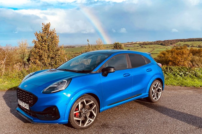 Ford Puma ST on the North Yorkshire Moors roads