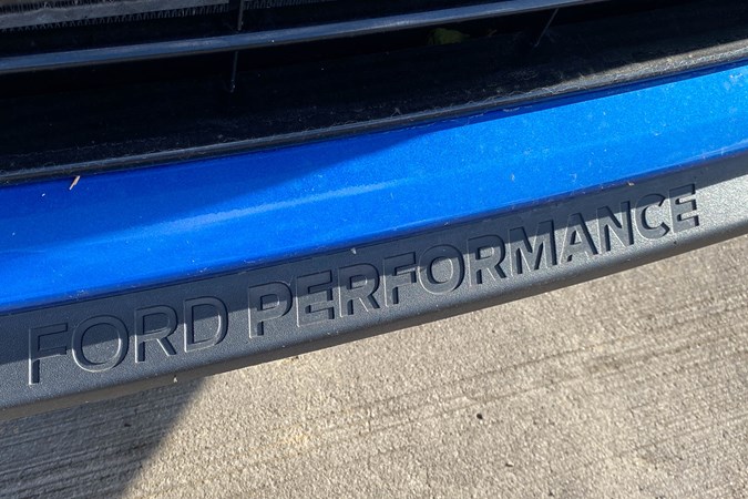 Ford Performance logos on Puma ST