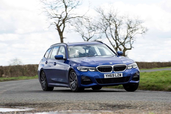 2020 BMW 3 Series Touring front three quarters